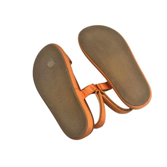 Ulla Johnson Women’s Astra Sport Satin Sandal Round Toe Orange Size 37 NWOT - Picture 10 of 12